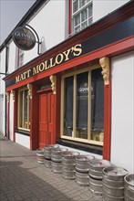Ireland, County Mayo, Westport, Matt Malloys Pub owned by a member of the Chieftains traditional