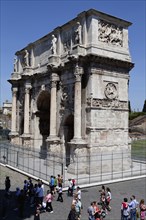 Italy, Lazio, Rome, Arch of Constantine. Photo : Bennett Dean