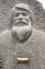 Vietnam, Quang Nam Province, Hoi An, Statue of Kazimierz Kwiatkowsky. Photo : Mel Longhurst