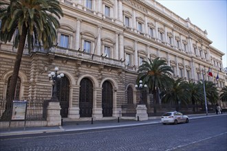 Italy, Lazio, Rome, Palazzo Koch home to the Banca DItalia on Via Nazionale. 
Photo Stephen
