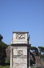 Italy, Lazio, Rome, Detail of the Arch of Constantine. 
Photo Stephen Rafferty / Eye Ubiquitous
