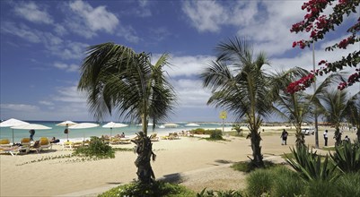 Cape Verde Islands, Sal Island, Santa Maria, Santa Maria Beach.