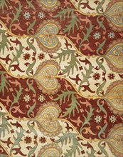 Gothic Arabesque on printed cotton
