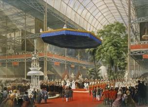 Haghe, Inauguration de l'Exposition Universelle de 1851 à Londres