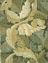 Morris, Papier peint à motif d'acanthes