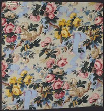 Chintz Furnishing Fabric with Roses