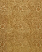 Marigold, furnishing fabric, by William Morris. England,  1875.