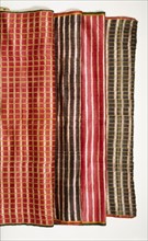 Four Lengths of Mashru Fabric. Tamil Nadu, mid-19th Century