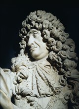Pelle, buste de Charles II