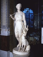 Diana Hunting, by Giovanni Maria Benzoni. Rome, Italy, 1859