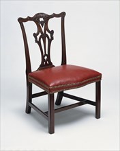 Side Chair, after Thomas Chippendale. England, 1754-80
