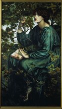The Day Dream; by Dante Gabriel Rossetti (1828 - 82); English; 1880; Oil on canvas.