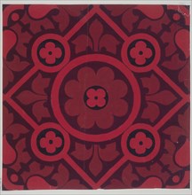Design for a carpet; for the Houses of Parliament; by A.W.N.Pugin; British; c.1850; Bodycolour.