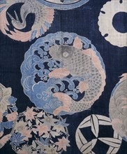 Couverture de futon ou futonji (détail)