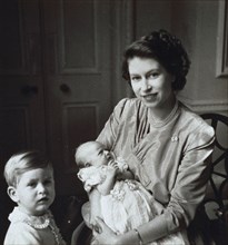 La princesse Elisabeth et ses enfants