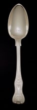 Table spoon; silver plate, King's pattern;Charles Boyton (est.1809, became Charles Boyton & Son in  1894);English (London);1893.