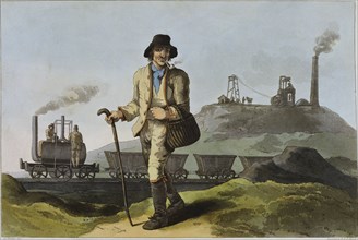 The Collier, by George Walker. Leeds, England, 1814