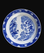 Plat en céramique de Jingdezhen