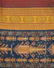 Détail d'une robe traditionnelle indonésienne