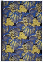 Furnishing fabric- L'Afrique; silk; Designed by Robert Bonfils(1886-1972) for Bianchini Ferier; French; c. 1925-29.