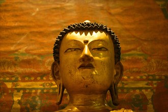 Bouddha assis (détail)
