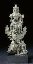 Statuette représentant un dieu hindou