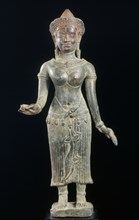 Statuette de déité khmère