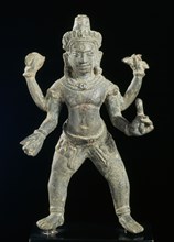 Standing male deity. Khmer, Cambodia, 11th-13th century