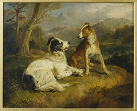 The Two Dogs, by Sir Edwin Landseer. England, 1822
