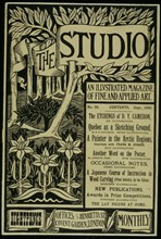 Beardsley, Essai de couverture pour le numéro 30 de "The Studio", 1895