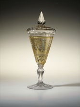 Goblet and Cover. Bohemia, early 18th century