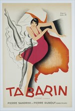 Colin, Affiche pour le cabaret Tabarin