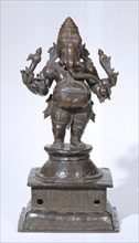 Standing figure of Ganesh. Tamil Nadu, India, 18th-19th century