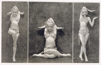 The dancer Perry in 1920, photo Walery, from La danse d'aujourd'hui, by Andre Levinson. Paris, France, 1929
