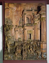 The Stoning of St.Stephen,  by Grinling Gibbons. England, c.1670 - 90