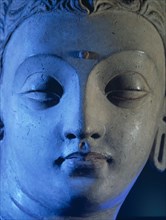 Tête de bouddha (détail)