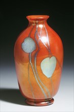 Comfort Tiffany, Vase en verre soufflé Favrile
