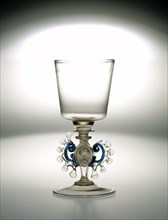 Glass goblet. Italy, early 18th century