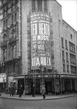 Publicité pour le concert du jazzman Ted Heath, en 1956