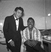 Little Richard et Gene Vincent dans les années 50