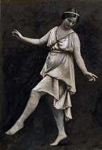 Isadora Duncan. Late 19th century