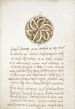 De Vinci, Page du Codex Forster