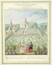 Walther, General View of Gardens, from Horti Itzsteinensis
