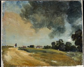 Constable, View of Hampstead, looking due East