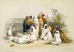 Roberts, Marché d'esclaves du Caire