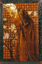 Rossetti, Morris et Burne-Jones, Peinture à l'huile