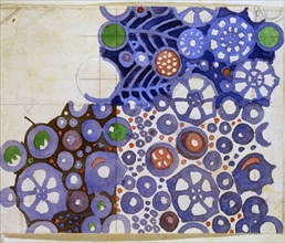 Mackintosh, Motif à fleurs stylisées
