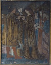 Burne-Jones, Study for the Wedding of Degrevaunt
