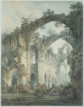 Turner, Transept de l'abbaye de Tintern
