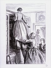 Millais, Illustration from The Small House at Allington